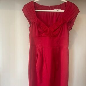 Nanette Lepore red dress